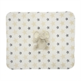 NAPPY blanket with toy 90x75 cm BEIGE